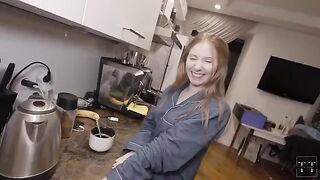 Mila Pie has a better wake up call than coffee