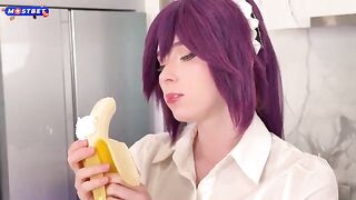 She's an anime girl, so she gets fucked a lot