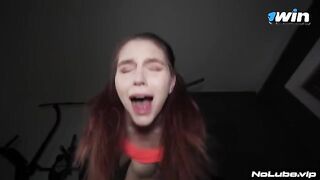You can enjoy rough sex with a cute redhead in HD quality