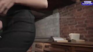 An appetizing girl in a roleplay, showcasing her skills and experience