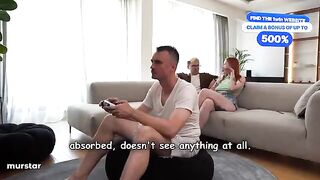 Don't talk, or your stepmom will want to fuck in your mouth