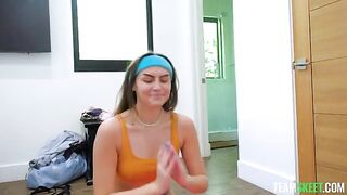 A girl passionately fucks with her guy, embodying vivid desire