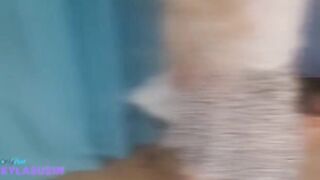 A hot Turkish chick is having sex with her guy on the chair