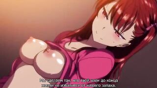 Nerd punishment for the Japanese schoolgirl in an anime style