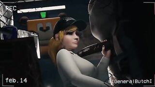 FNAF Security Breach Vanessa got banged in the office of a pizzaplex