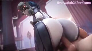 Hot Widowmaker Overwatch SFM/Blender 3D animated porn video