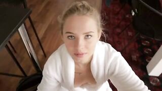 I peed on my step sister's tits by accident and she liked it