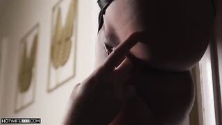Any cock is good for Asian pussy in doggy style