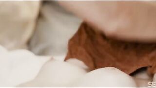 Lesbians know what tenderness is, and they show it in their intimate moments on the bed