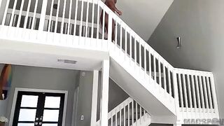 The hero searched for the G-spot in a pair with his girlfriend