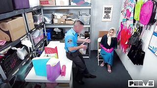 A cute girl had to undergo an intimate inspection on the table