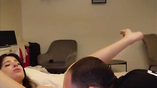 A girl squeezed all possible orgasms from herself, it was a great effort