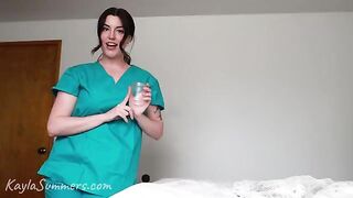 She wanted a face full of cum - and she got it