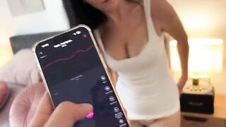 Butt plug with remote control drives you crazy and brings you to orgasm