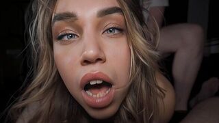 From an orgasmic haze to trembling, a stunning sight to behold
