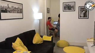 The girl is having fun with someone new, her husband doesn’t suspect a thing