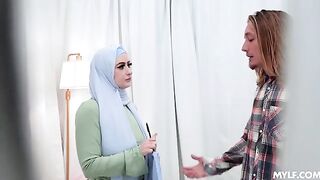 A girl with a sweet voice spreads her legs to let him in