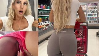 Only goddesses have butts like that - solo masturbation with Lush in public