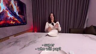 A hot girl pushed her limits during the first meeting