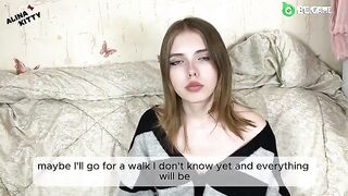 An insatiable guy tried to fuck his friend, but she kept putting it off
