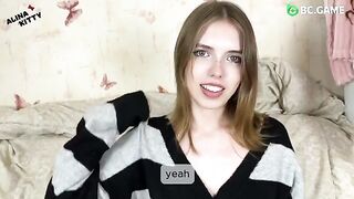 An insatiable guy tried to fuck his friend, but she kept putting it off