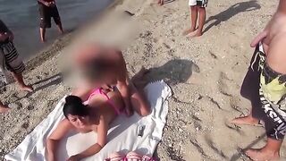 I spread the towel, you took out your pants—that’s logical