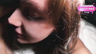 An experienced woman gave a blowjob to his best friend