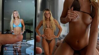 The girl is very excited, but the guy does not want to have sex