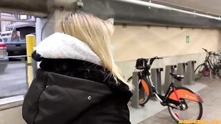 I saw the girl licking ice cream and offered her to lick my cock