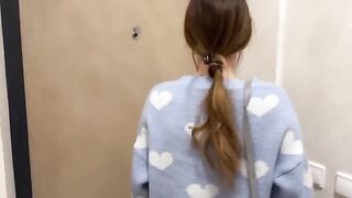 The man came to the cheating wife at the gym and fucked her