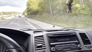 The man fucked Latina with big ass in the car