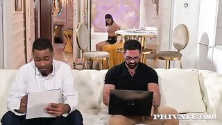 Two people don’t make a crowd — they create a harmonious anal sex