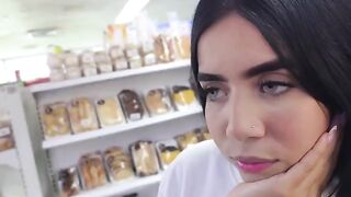 Girl is ready to jump on a cock in any situation