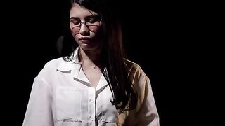 A beautiful woman has an orgasm, her face looks amazing in this moment