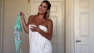 A step sister got rid of her clothes as easily as a candy wrapper