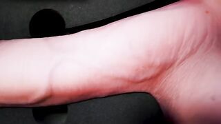 I stroke gently, and I come inevitably - a solo delight with RealCock2