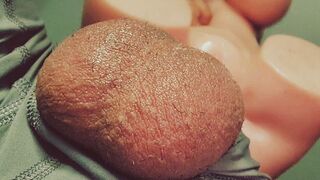She’s shy, but then she gets horny and her pussy is filled with cum