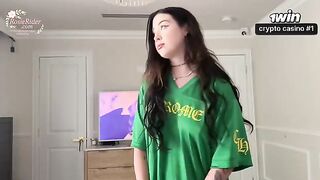 Babe fucks in doggy style while her boyfriend films it all