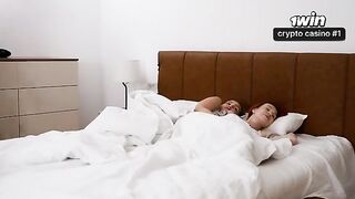 A hotel room encounter with a hot Russian girl and her stepsister