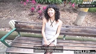 I caught two young girls, and they’re ready for rough sex