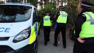 A guy was arrested for exposure, but things got intimate with Lily