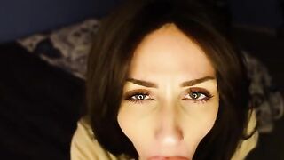 I like when people look up to me and my big tits