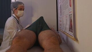 A nurse got fucked by her patient in a fake hospital scene
