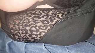 She bounces on his cock as if she's racing for a prize of lust