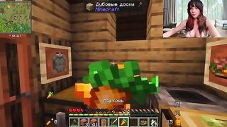 You better see this girl playing Minecraft, it's just awesome!