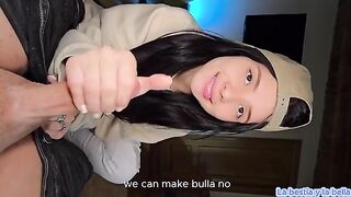 Girl takes a cock in her ass at the perfect angle