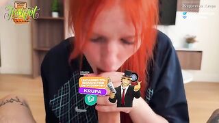 I bet my stepsister she can’t hold his cock in her mouth
