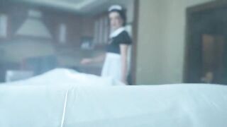 A hotel maid got fucked by a ghost on Halloween 2021, in a terrifying encounter