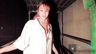 A hot girl was fucked on the construction site