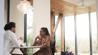 Therapist invited me to her house for a romantic dinner, it was incredible!